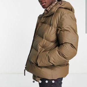 RAINS Puffer Jacket - Wood (New)